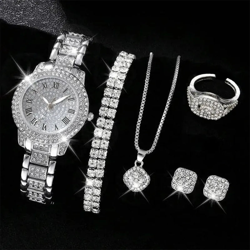 ⌚💎 Set de 6 relojes elegantes para mujer