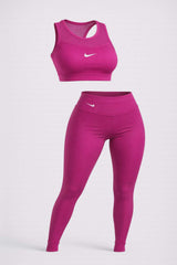 🧘‍♀️ Leggings Push Up Mujer | Conjunto Deportivo con Top Seamless para Yoga, Gimnasio y Running