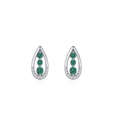 Factory Wholesale Genuine 925 Sterling Silver Earrings Collection Zirconia CZ Exquisite Stud Earrings for Fine Jewelry Gifts