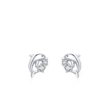 Factory Wholesale Genuine 925 Sterling Silver Earrings Collection Zirconia CZ Exquisite Stud Earrings for Fine Jewelry Gifts