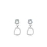 Factory Wholesale Genuine 925 Sterling Silver Earrings Collection Zirconia CZ Exquisite Stud Earrings for Fine Jewelry Gifts