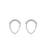 Factory Wholesale Genuine 925 Sterling Silver Earrings Collection Zirconia CZ Exquisite Stud Earrings for Fine Jewelry Gifts