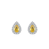 Factory Wholesale Genuine 925 Sterling Silver Earrings Collection Zirconia CZ Exquisite Stud Earrings for Fine Jewelry Gifts