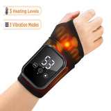 Protector Eléctrico Recargable | Heating Wrist Guard con Masaje y 5 Niveles de Calor – Alivio para Muñeca, Tobillo y Pie