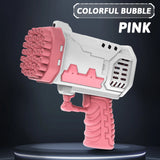 40 hole launcher electric bubble machine outdoor children's toys outdoor without battery without bubble water