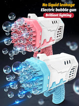 40 hole launcher electric bubble machine outdoor children's toys outdoor without battery without bubble water