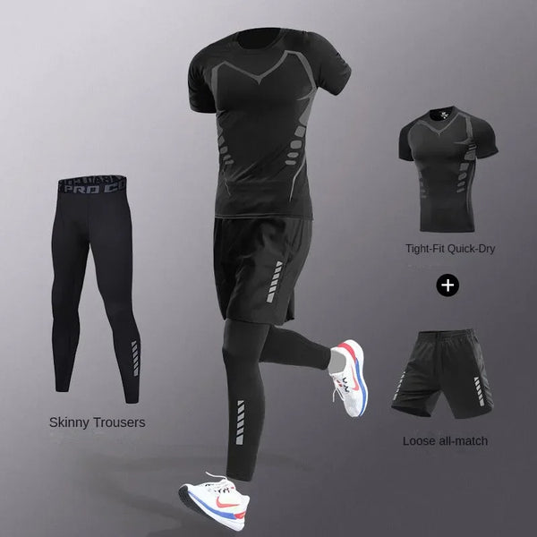 🏋️‍♂️ Conjunto Deportivo Hombre | Pack 3–7 Piezas Fitness Transpirable