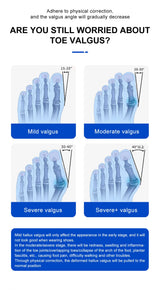 Bunion Splint Big Toe Straightener Hallux Valgus Correction Orthotics Foot Bone Thumb Adjuster Correction Bunions Corrector