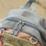 Women's Bag Set Two-Piece Pain Bag (Likely a Typo and Should Be Backpack) Back to School Season Backpack Lace Lightweight Cute Backpack