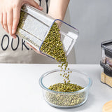 2/4PCS Sealed Jars Sets Stackable Kitchen Grain Srorage Sealed Containers Fridge Fresh Keep Boxes Seasoning Set Multigrain Tank
