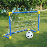 ⚽ Portería de Fútbol Portátil y Ligera | Set Completo con Red, Balón y Bomba para Entrenamiento en Interior, Exterior, Parque y Playa