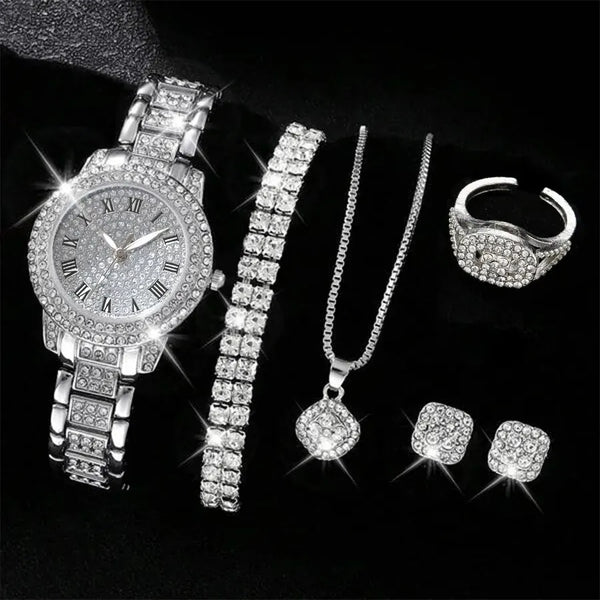 ⌚💎 Set de 6 relojes elegantes para mujer
