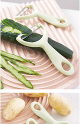 Stainless steel peeler with PP handle, potato and household vegetable and fruit peeler, fruit knife, kitchen utensils