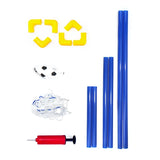 ⚽ Portería de Fútbol Portátil y Ligera | Set Completo con Red, Balón y Bomba para Entrenamiento en Interior, Exterior, Parque y Playa