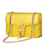 👜 Luxury Y2K Shoulder Bag – Black V Chain 2026