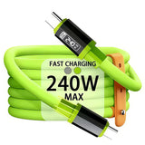 Type C Fast Charging Charger For Samsung Huawei Xiaomi Type C USB Quick Charger Cable Date Sync Nylon Braided Wire Charger Cable