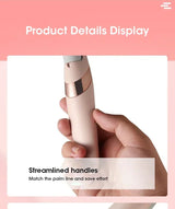 NUEVO Pedicura Eléctrica USB para Piel Muerta, Molinillo Automático de Pies Recargable con 2 Cabezas de Rodillo Removibles