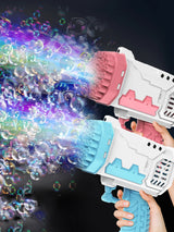 40 hole launcher electric bubble machine outdoor children's toys outdoor without battery without bubble water