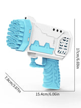 40 hole launcher electric bubble machine outdoor children's toys outdoor without battery without bubble water
