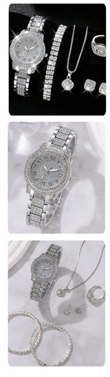 ⌚💎 Set de 6 relojes elegantes para mujer