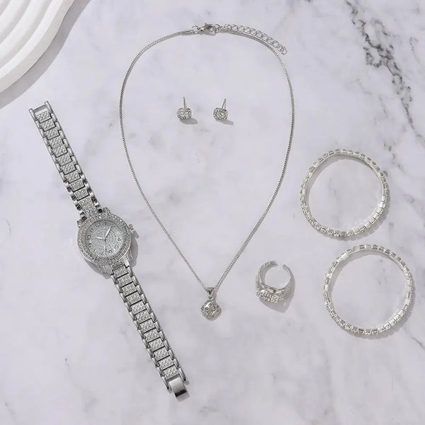 ⌚💎 Set de 6 relojes elegantes para mujer