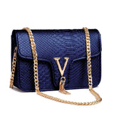 👜 Luxury Y2K Shoulder Bag – Black V Chain 2026