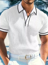 👕 Polo Hombre Rayado | Primavera & Otoño ✨