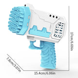 40 hole launcher electric bubble machine outdoor children's toys outdoor without battery without bubble water
