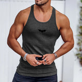 🏋️‍♂️ Regata Masculina Listrada Fitness 🌞 Verão 2026 👕 Plus Size