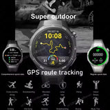 New Watch 5 Smart Watch 5 Pro Men HD AMOLED Screen GPS Heart rate Bluetooth Call IP68 Waterproof Man Smartwatch Holiday Gifts
