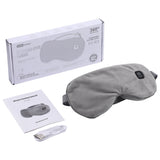 Cordless Hot Compress Massage Eye Mask Electric Vibration Heated Eye Massager Relieve Eye Strain Dark Circles Sleeping Eyeshades