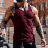 🏋️‍♂️ Regata Masculina Listrada Fitness 🌞 Verão 2026 👕 Plus Size