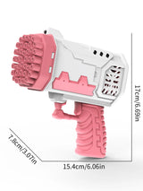 40 hole launcher electric bubble machine outdoor children's toys outdoor without battery without bubble water
