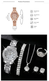 ⌚💎 Set de 6 relojes elegantes para mujer