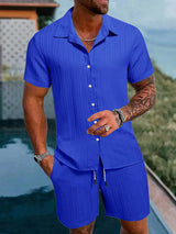 🌴 Set Hawaiano Hombre 2025 | Camisa + Shorts 2pcs ✨