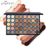 🎀 POPFEEL Ultimate Eye Kit – Paleta, Liner, Mascara & Pincéis 🌟