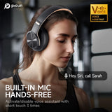 🎧 Picun B8 Headphones | 🔋 120h Playtime | 📡 Bluetooth Wireless | 🎶 3EQ Mode & 📞 Chamadas Hands-Free