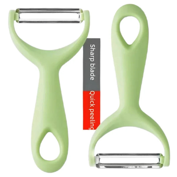 Stainless steel peeler with PP handle, potato and household vegetable and fruit peeler, fruit knife, kitchen utensils