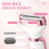 🌸 4 em 1 Lady Shaver – Depilação Completa e Painless
