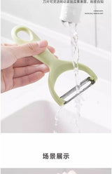 Stainless steel peeler with PP handle, potato and household vegetable and fruit peeler, fruit knife, kitchen utensils