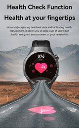 New Watch 5 Smart Watch 5 Pro Men HD AMOLED Screen GPS Heart rate Bluetooth Call IP68 Waterproof Man Smartwatch Holiday Gifts