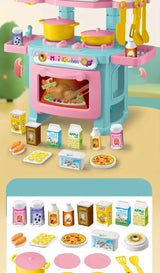 Play House Kitchen Toy Set Simulation Mini Cooking Tableware Play House Toy