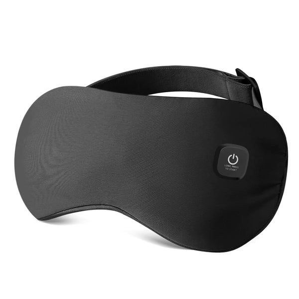 Cordless Hot Compress Massage Eye Mask Electric Vibration Heated Eye Massager Relieve Eye Strain Dark Circles Sleeping Eyeshades