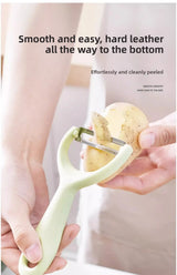Stainless steel peeler with PP handle, potato and household vegetable and fruit peeler, fruit knife, kitchen utensils