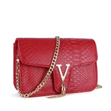 👜 Luxury Y2K Shoulder Bag – Black V Chain 2026
