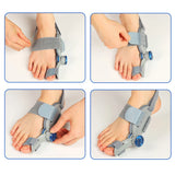 Bunion Splint Big Toe Straightener Hallux Valgus Correction Orthotics Foot Bone Thumb Adjuster Correction Bunions Corrector