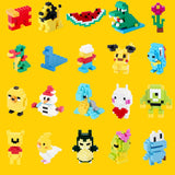 1000 pieces of building blocks city DIY creative building blocks compatible building blocks large base plate educational childre
