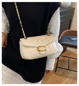 Advanced style bag, women's diamond grid chain bag, new versatile small square bag, single shoulder crossbody bag