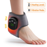 Protector Eléctrico Recargable | Heating Wrist Guard con Masaje y 5 Niveles de Calor – Alivio para Muñeca, Tobillo y Pie