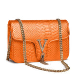 👜 Luxury Y2K Shoulder Bag – Black V Chain 2026